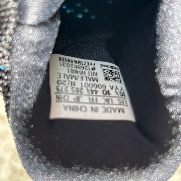 adidas Men's Blue and Black Athletic Shoes - Picture 8 of 8